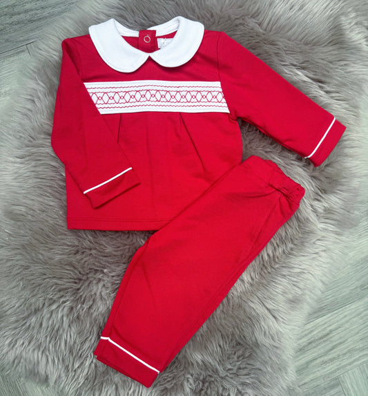 Red Smock Tracksuit