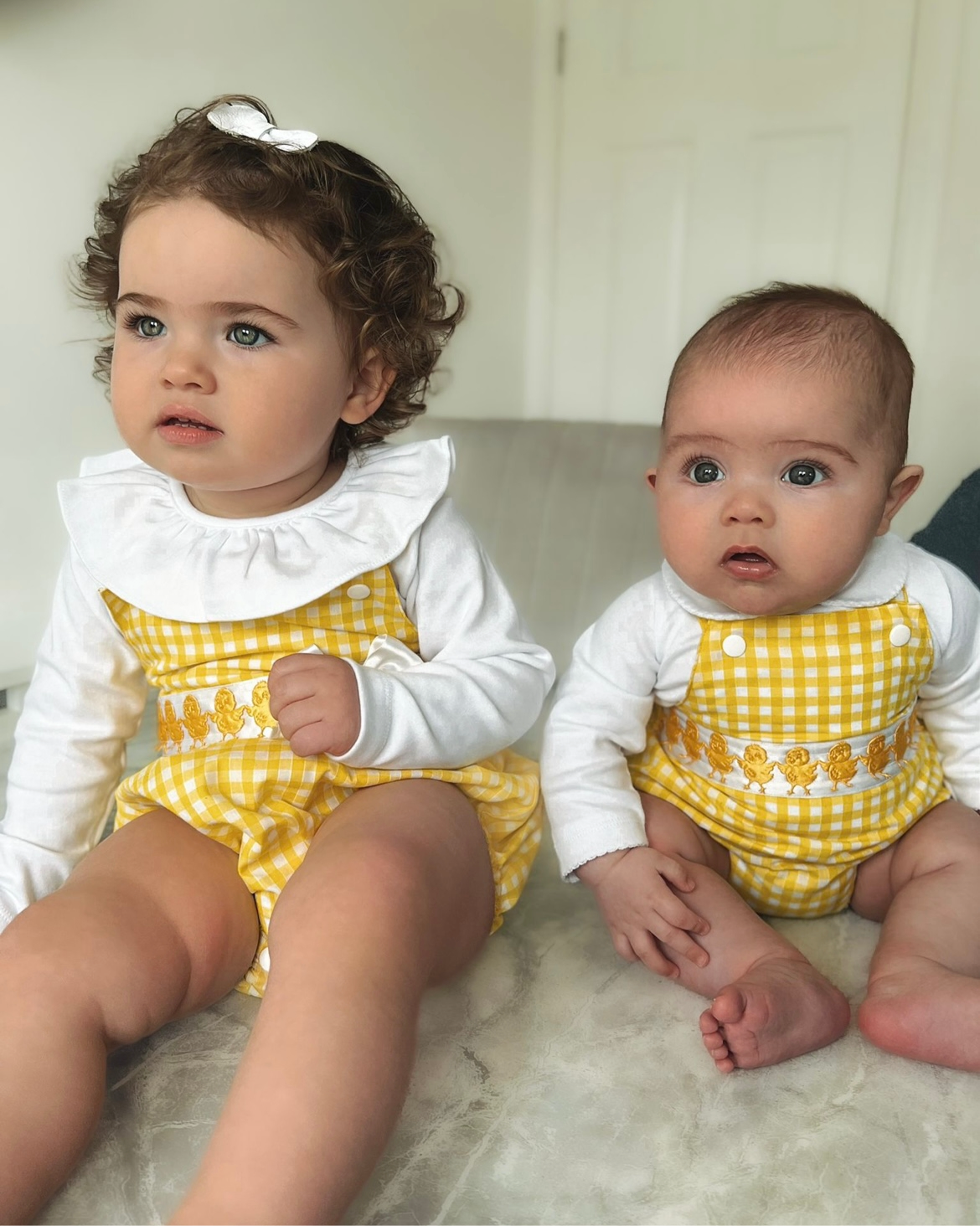BIE EXCLUSIVE Easter chick Rompers