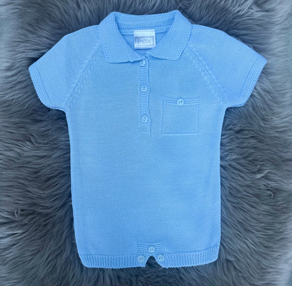 Blue Summer Romper