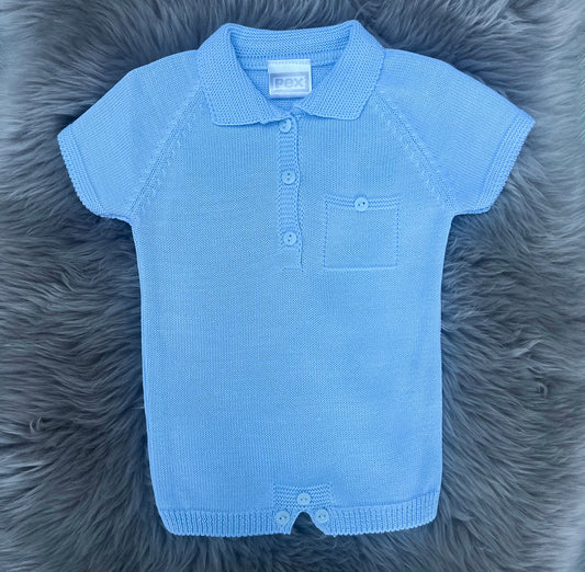 Blue Summer Romper