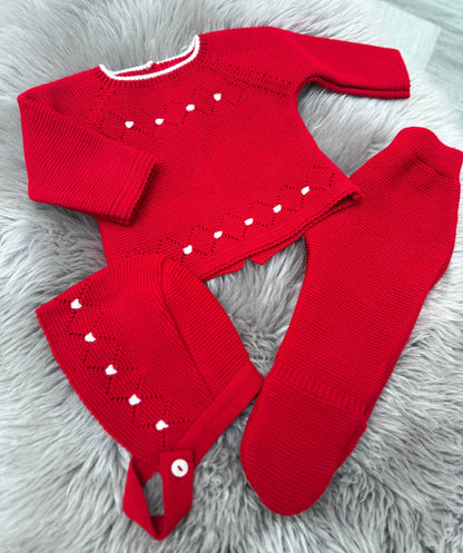 Lara Red 2 Piece