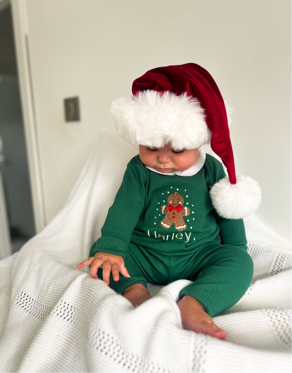 Christmas Gingerbread Man Ribbed Tracksuit