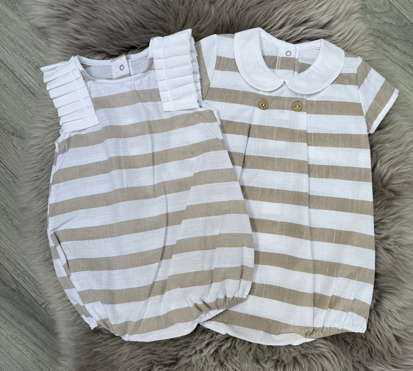 Hudson Stripe Romper