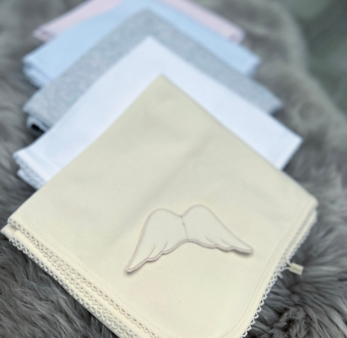 Cotton Angel Wing Shawls