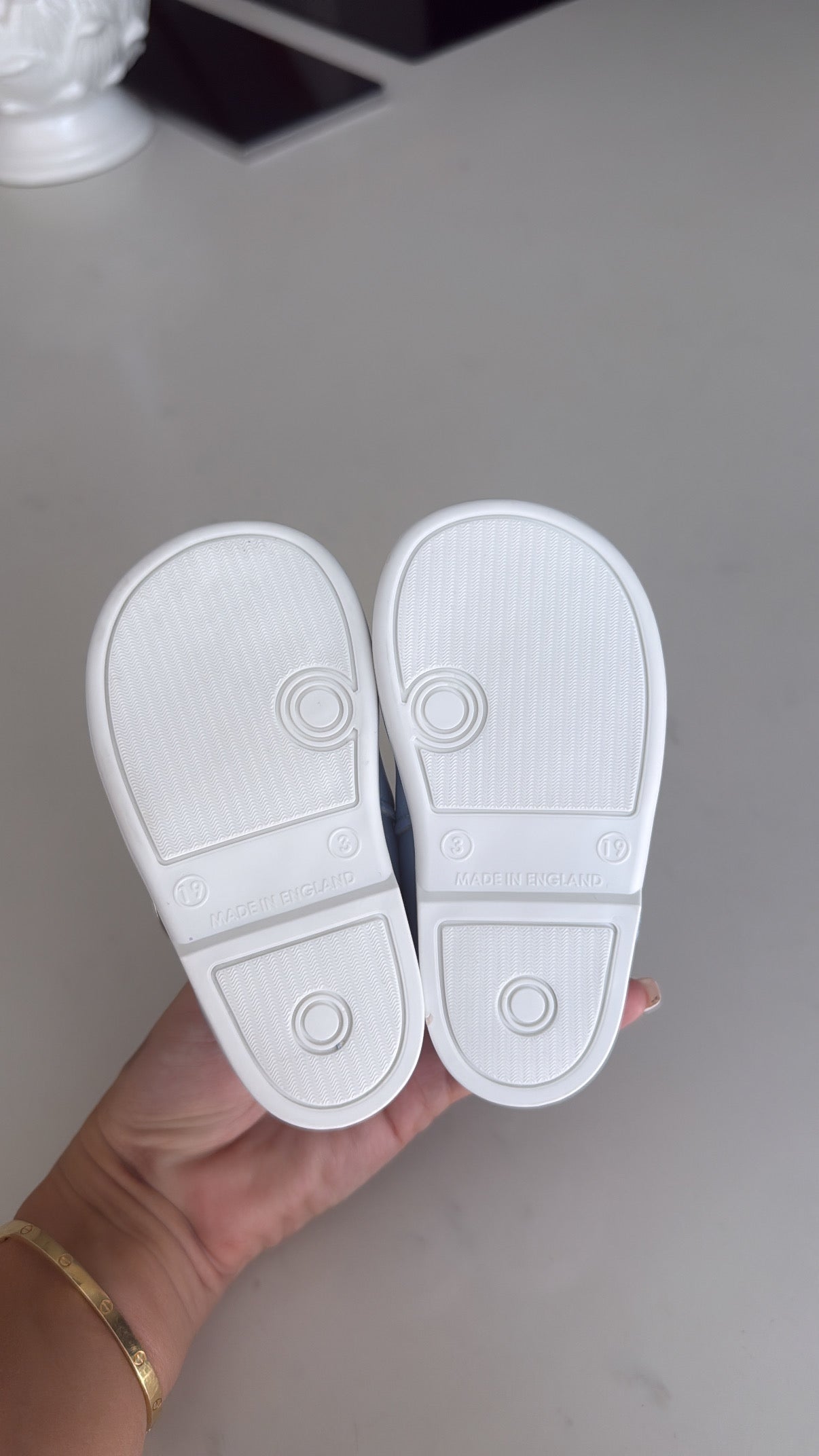 Size 3 brand new hard sole
