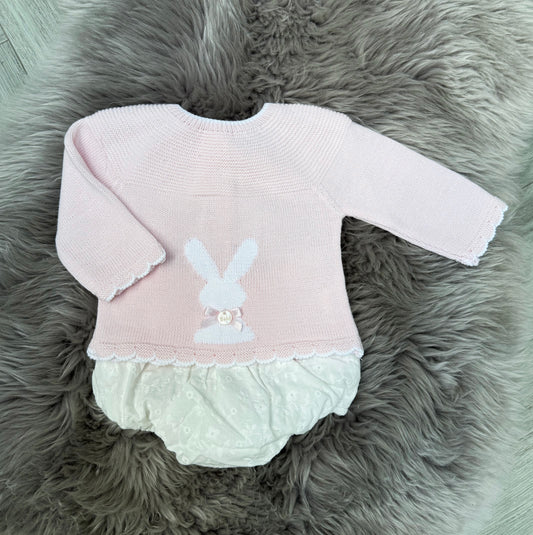Baby Pink Bunny Set