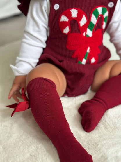 Candy Cane Romper