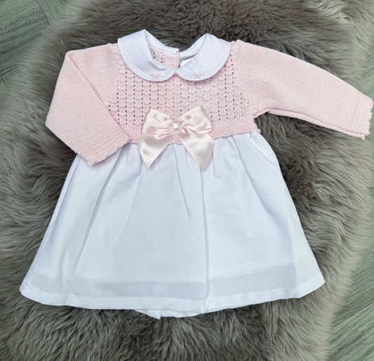 Pink & White Lola Dress