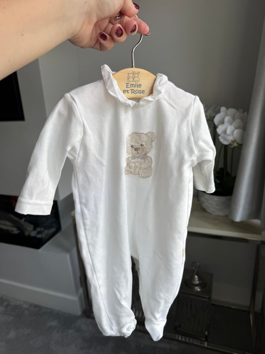 Cream Baby gi teddy - 1month