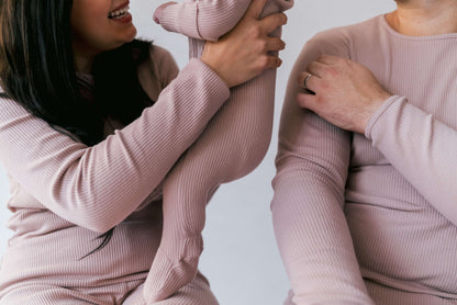 Velvet Mocha Zip Sleepsuit