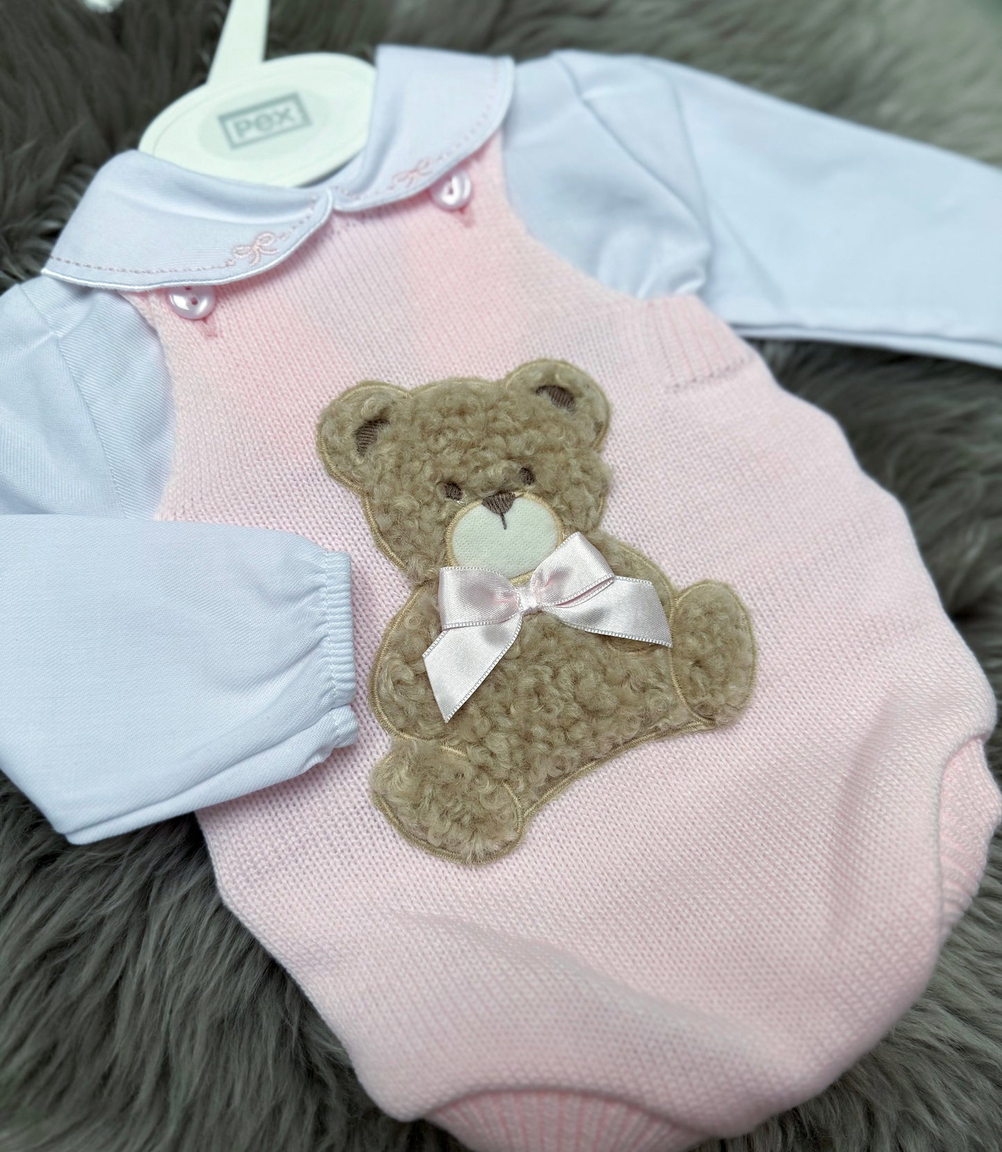 Pink Teddy Bear 2 Piece