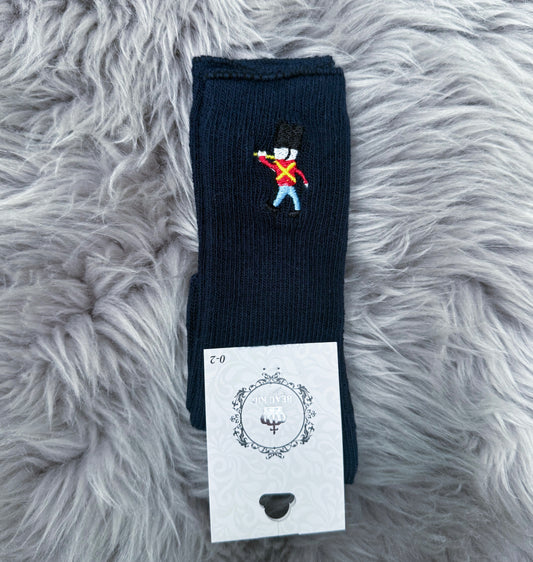 Navy Soldier Socks