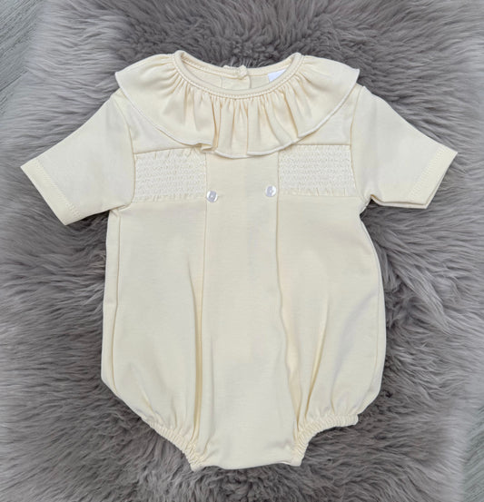 Girls Lemon Romper