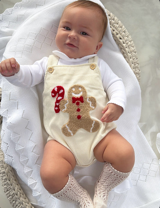 PRE-ORDER Gingerbread Romper