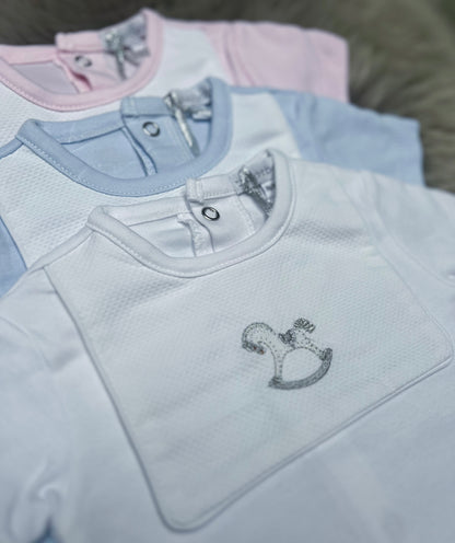 Summer Rocking Horse Rompers