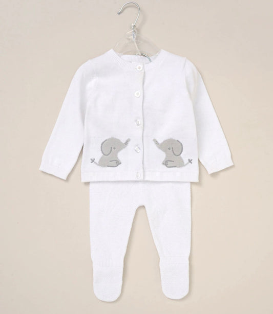 Elephant Cardigan Set