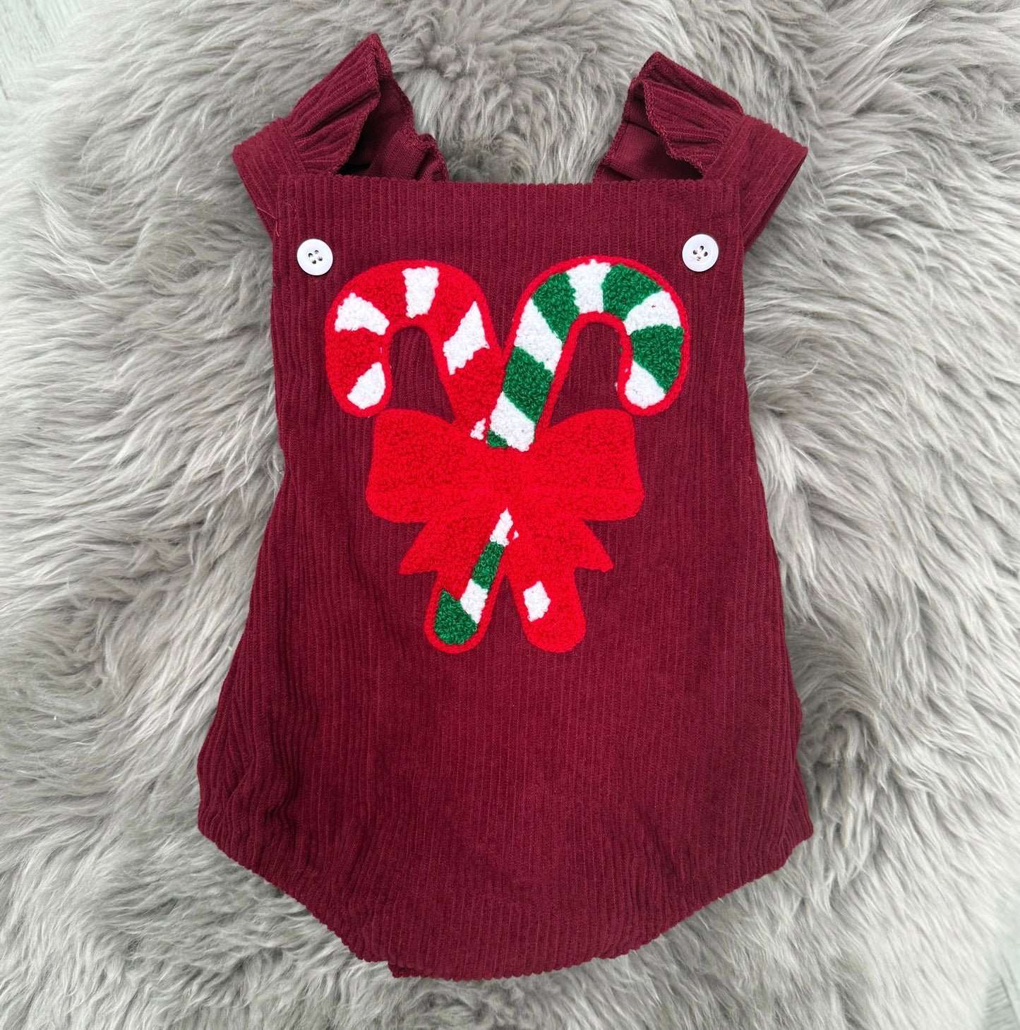 Candy Cane Romper