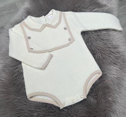 Cream Harley Romper