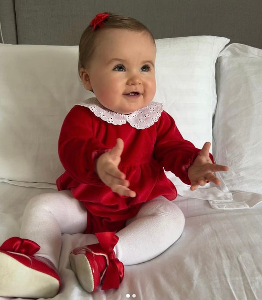 Red Nova Romper