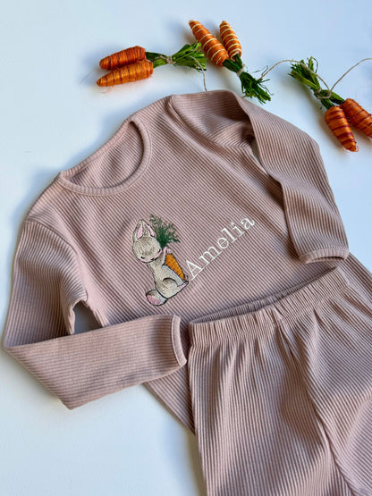 Easter Bunny Ribbed Tracksuit