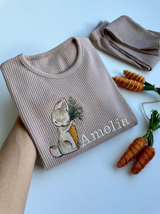 Easter Bunny Ribbed Tracksuit
