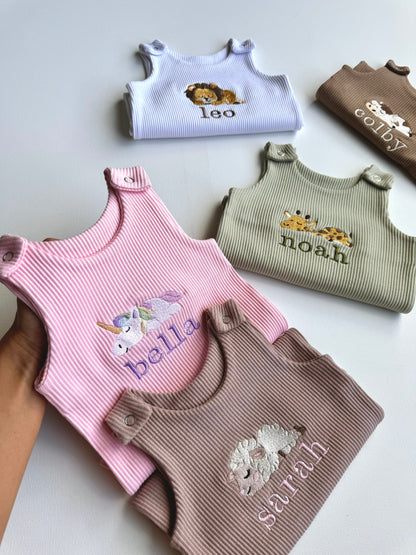 Safari Theme Dungarees