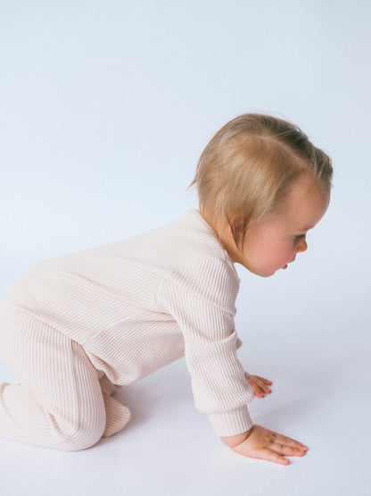 Shortbread Zip Sleepsuit