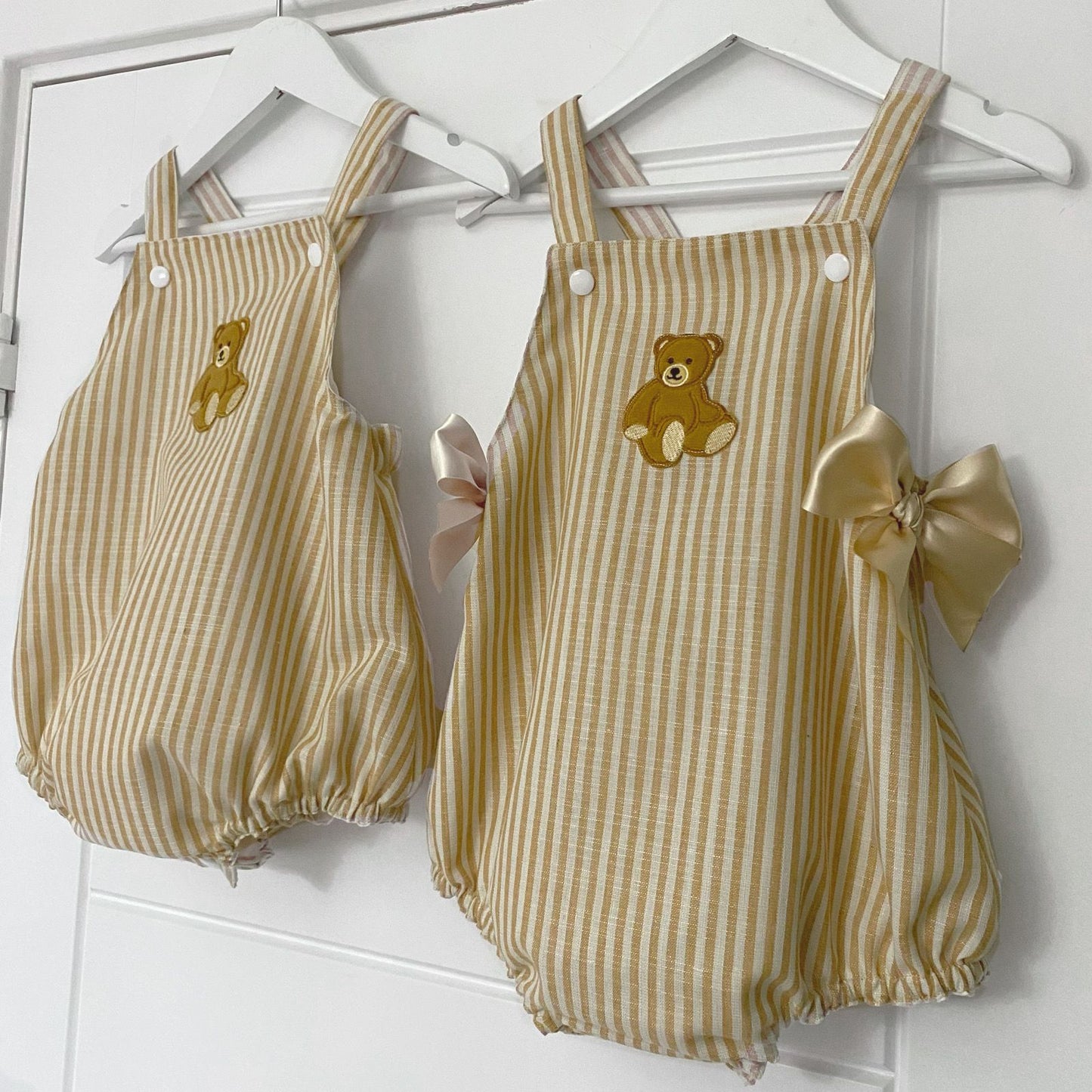 BIE EXCLUSIVE Girl Teddy Bear Romper
