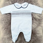Baby Blue Hugo Babygrow