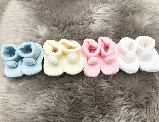 PomPom Booties